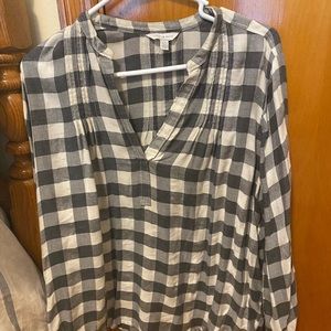 Women’s Lucky Plaid Top